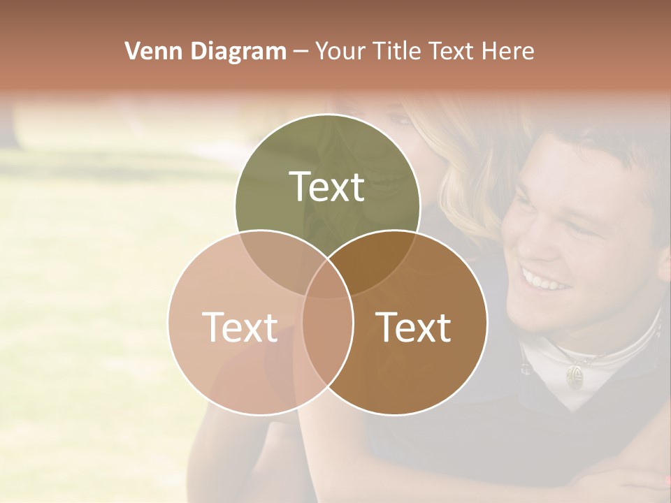 Person One Female PowerPoint Template