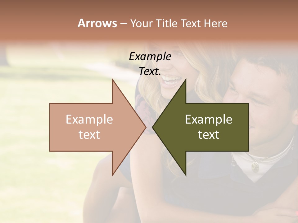 Person One Female PowerPoint Template