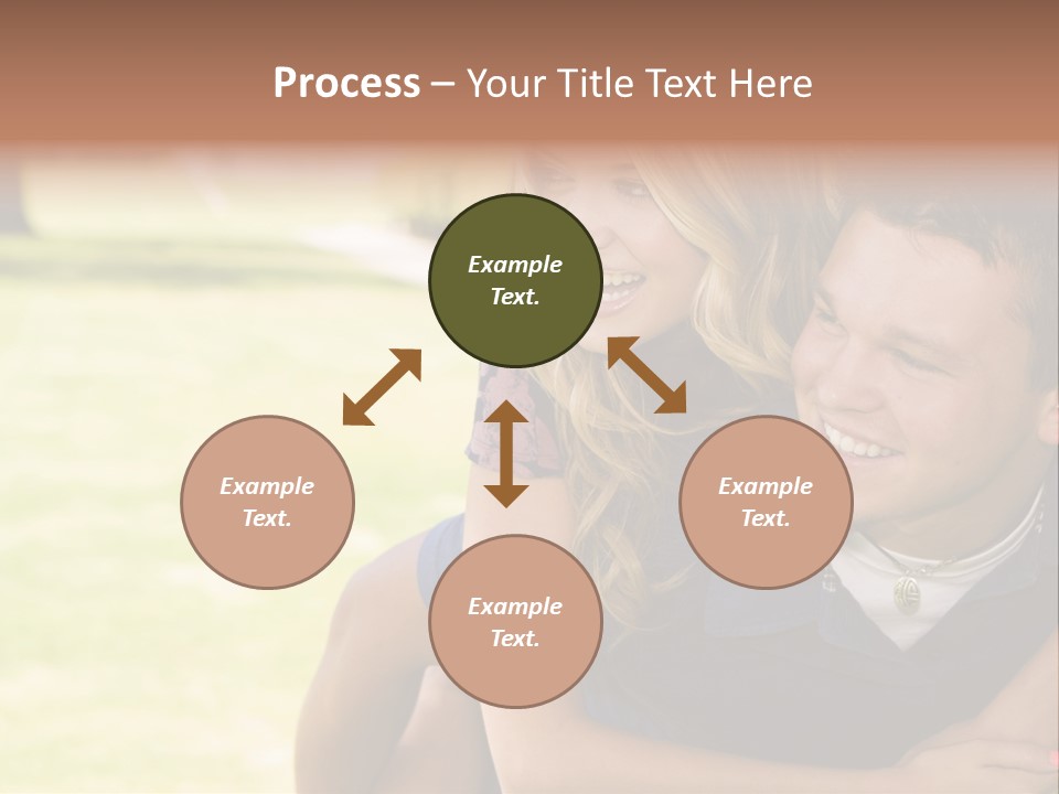 Person One Female PowerPoint Template