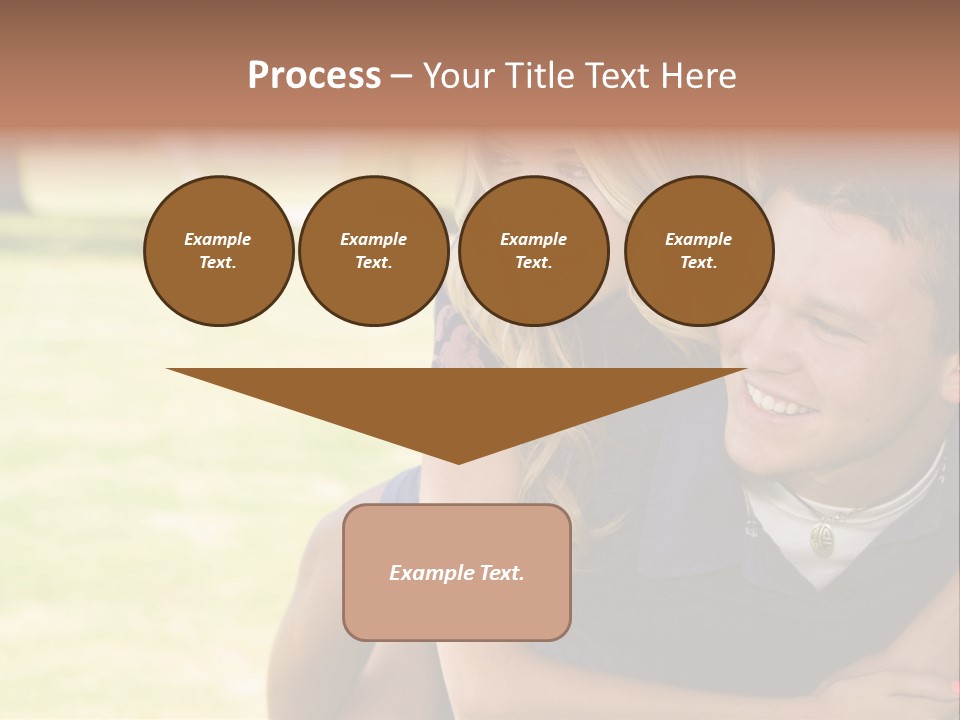 Person One Female PowerPoint Template