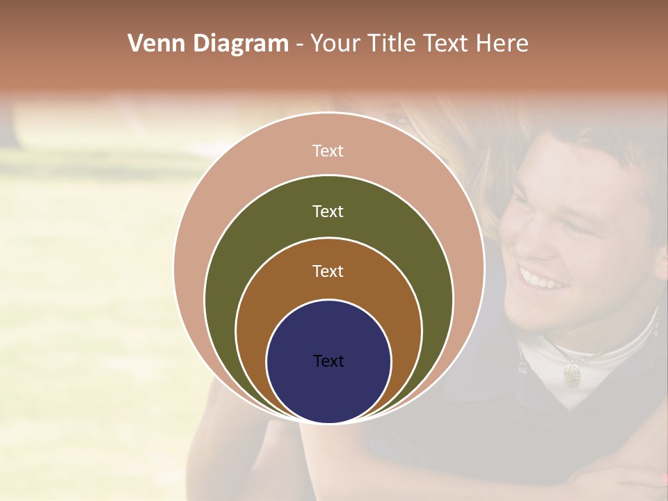 Person One Female PowerPoint Template