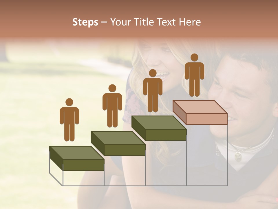 Person One Female PowerPoint Template