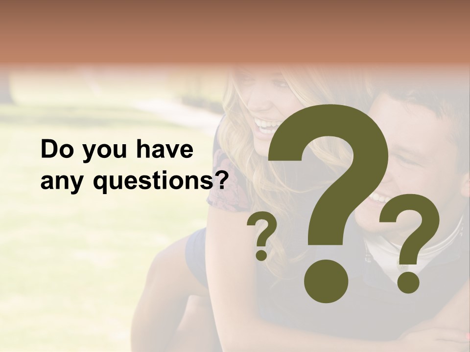 Person One Female PowerPoint Template