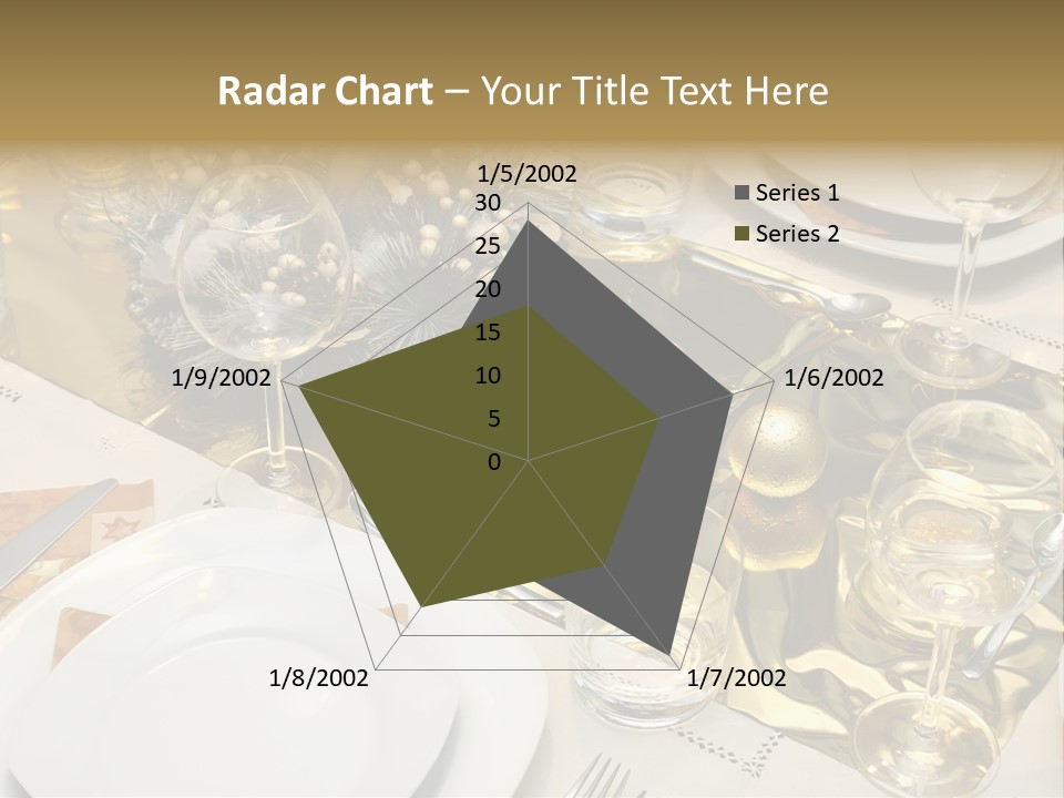 A Place Setting With Place Settings And Place Settings PowerPoint Template