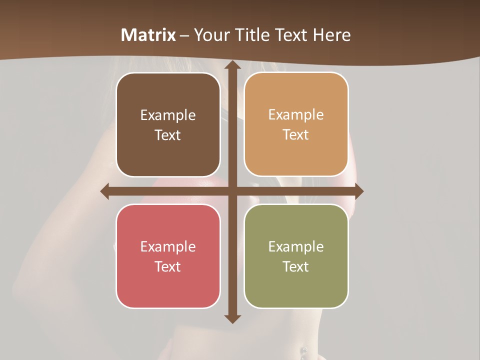 Caucasian Y Conflict PowerPoint Template