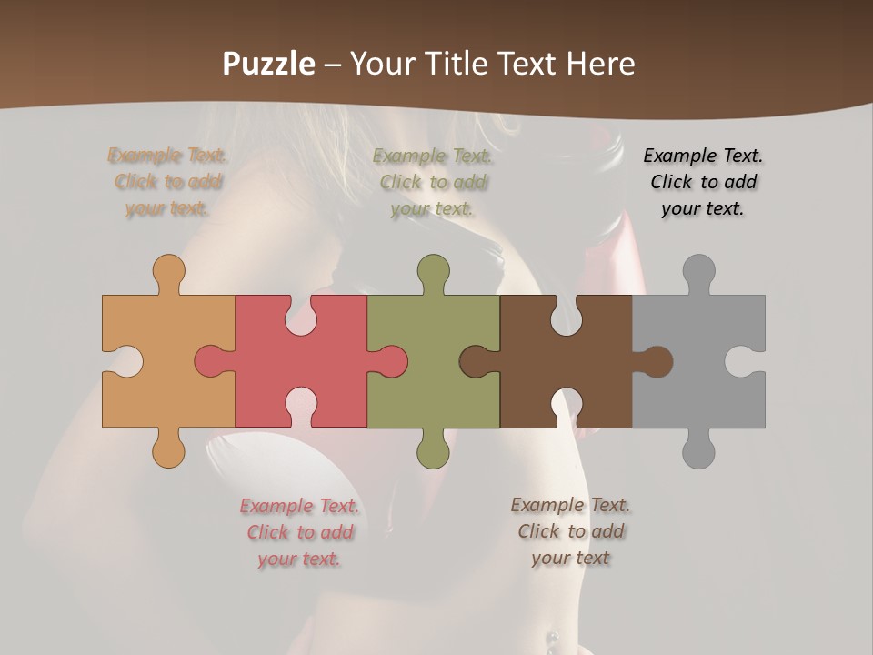 Caucasian Y Conflict PowerPoint Template