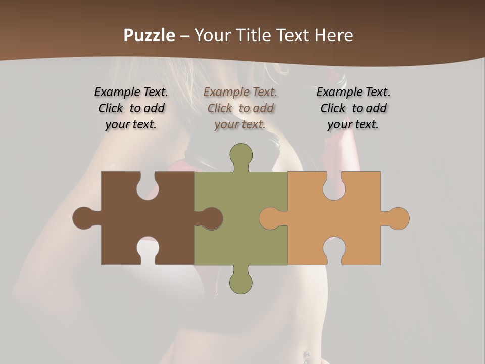 Caucasian Y Conflict PowerPoint Template