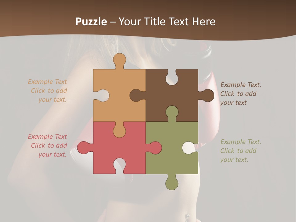 Caucasian Y Conflict PowerPoint Template