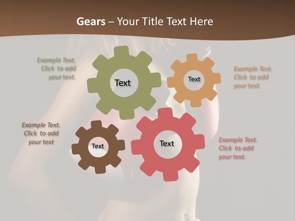 Caucasian Y Conflict PowerPoint Template