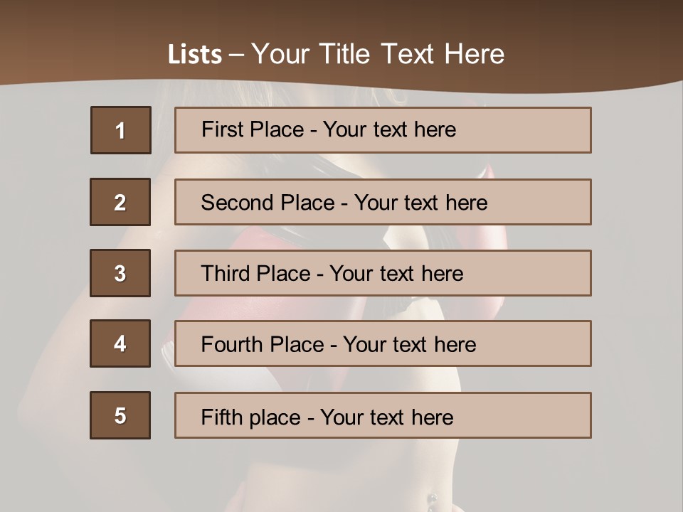 Caucasian Y Conflict PowerPoint Template