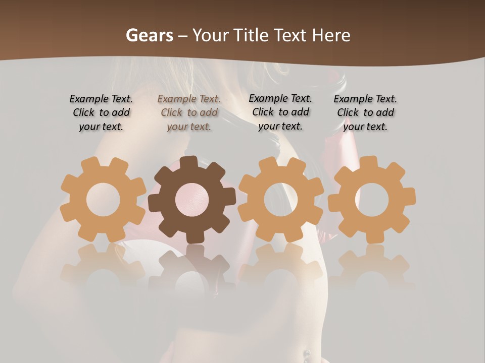 Caucasian Y Conflict PowerPoint Template