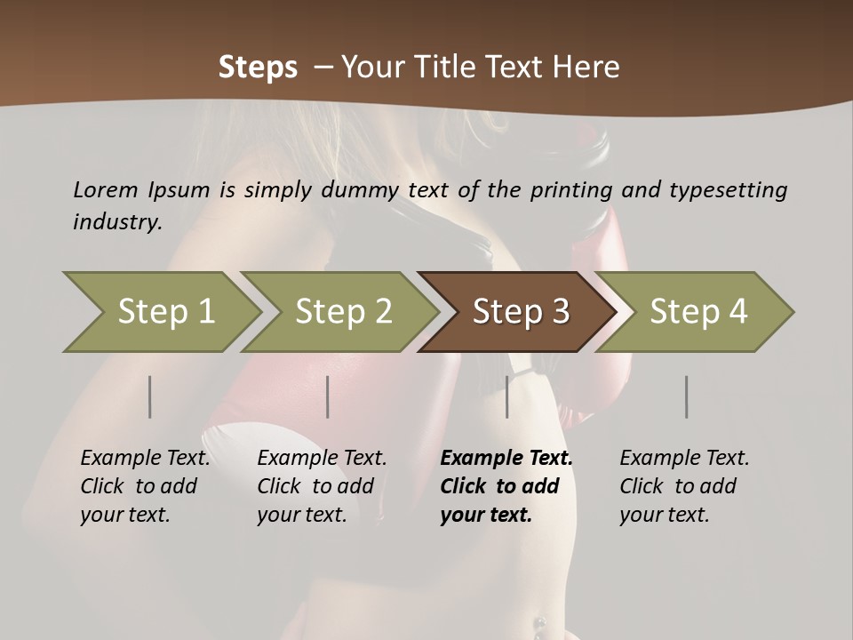 Caucasian Y Conflict PowerPoint Template