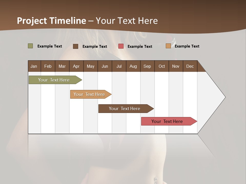 Caucasian Y Conflict PowerPoint Template
