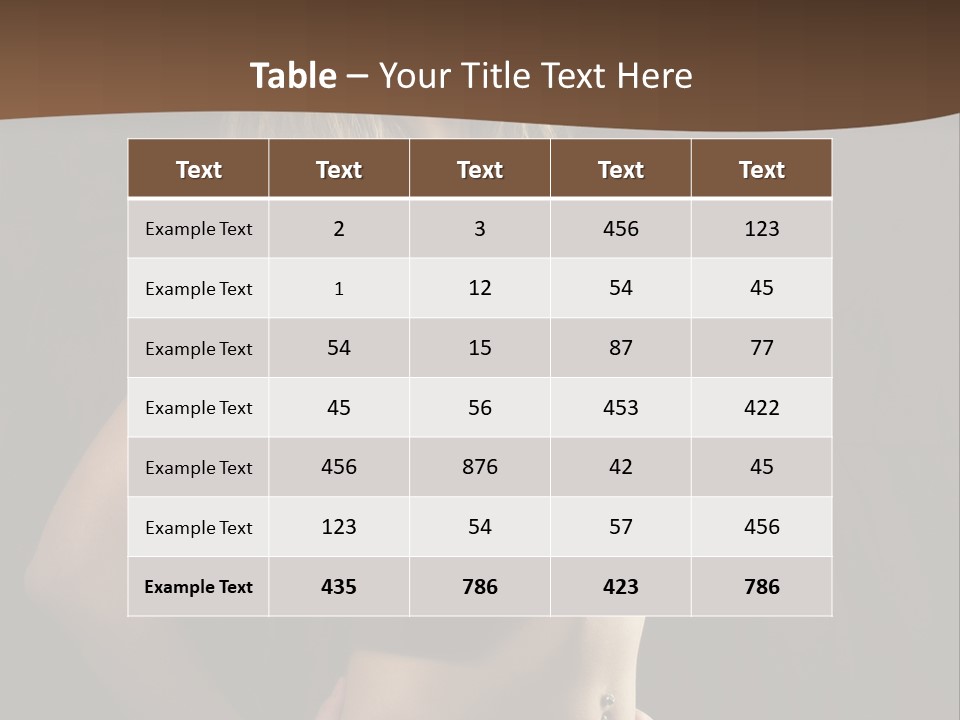Caucasian Y Conflict PowerPoint Template