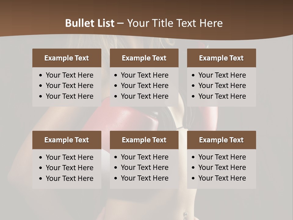 Caucasian Y Conflict PowerPoint Template