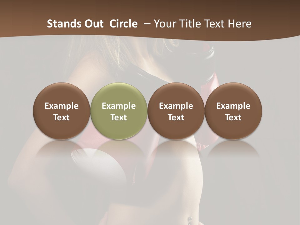 Caucasian Y Conflict PowerPoint Template