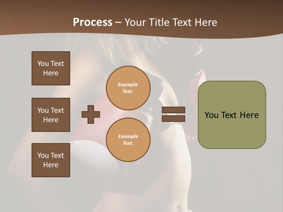 Caucasian Y Conflict PowerPoint Template