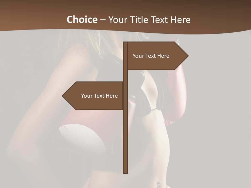 Caucasian Y Conflict PowerPoint Template