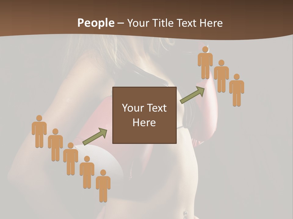 Caucasian Y Conflict PowerPoint Template