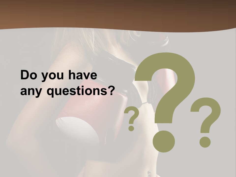 Caucasian Y Conflict PowerPoint Template