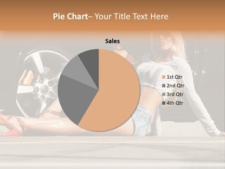 Person One Female PowerPoint Template