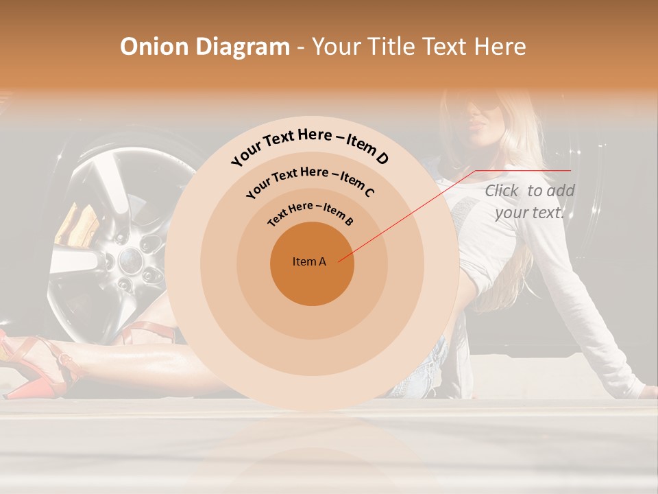 Person One Female PowerPoint Template