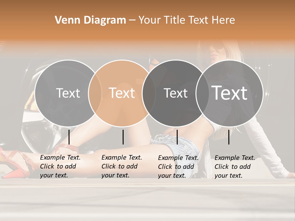 Person One Female PowerPoint Template