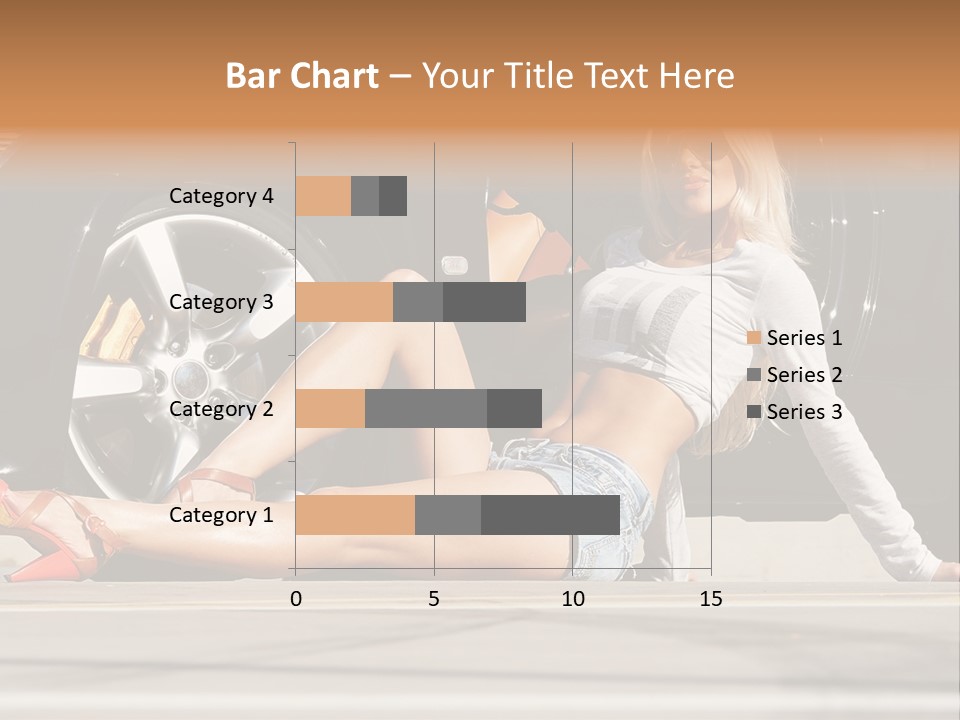 Person One Female PowerPoint Template