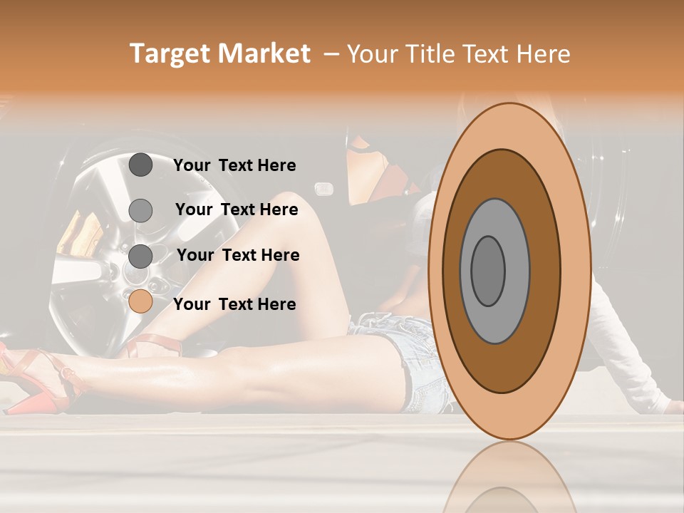 Person One Female PowerPoint Template