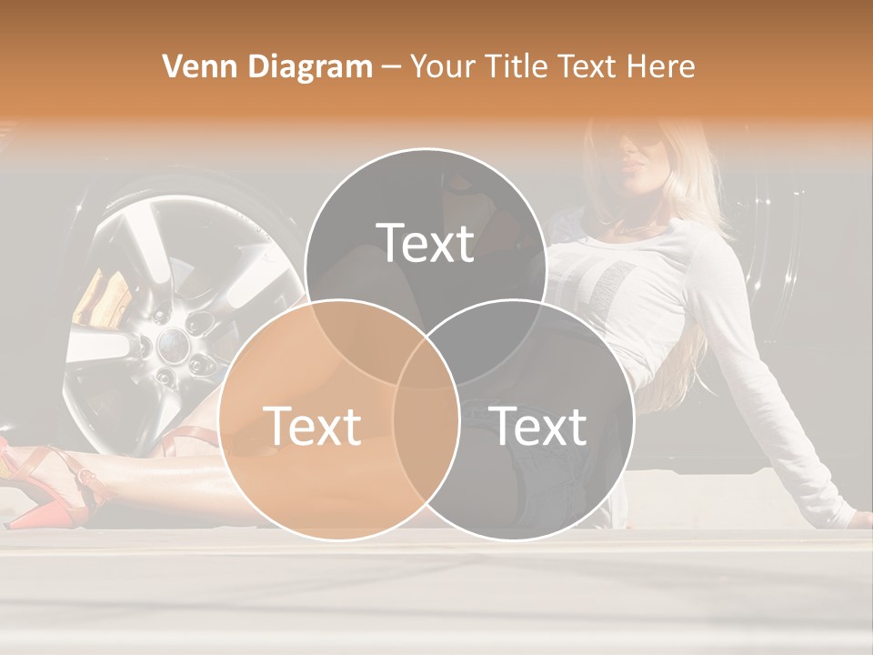 Person One Female PowerPoint Template