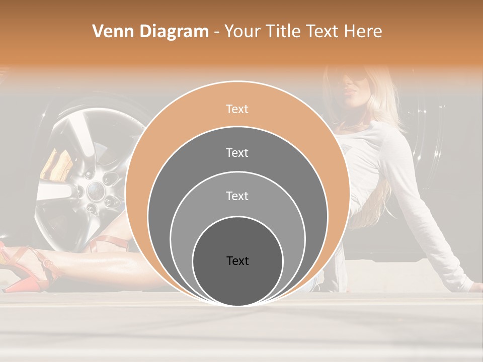 Person One Female PowerPoint Template