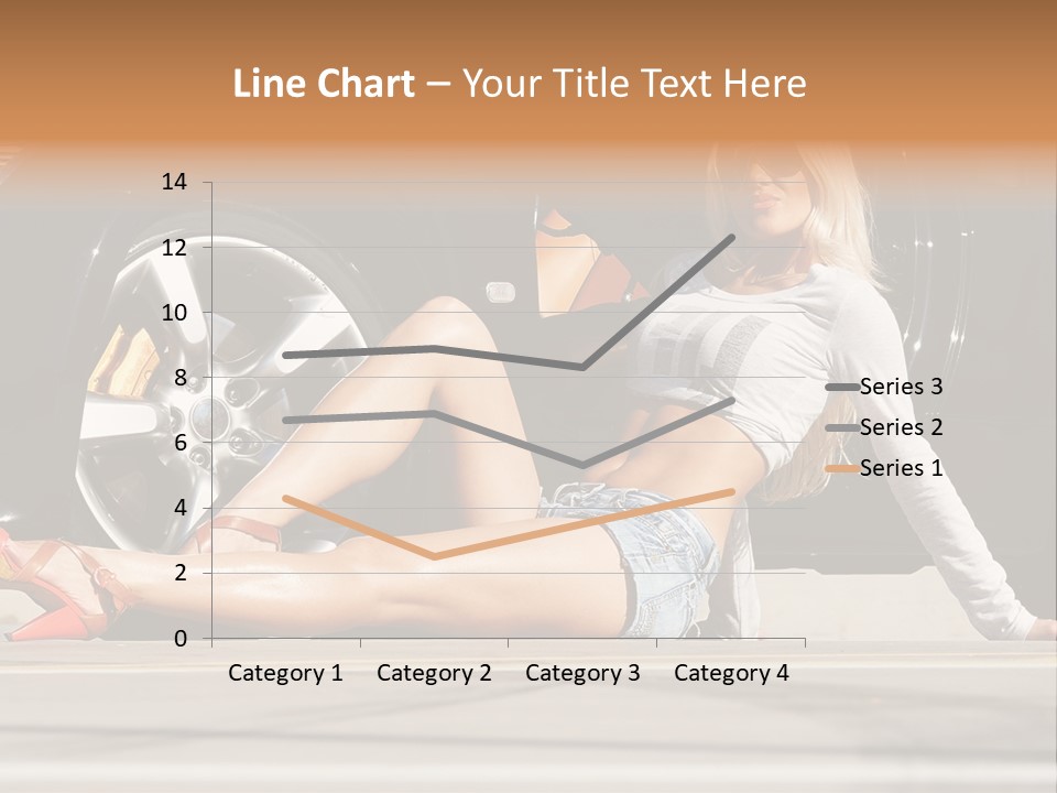 Person One Female PowerPoint Template