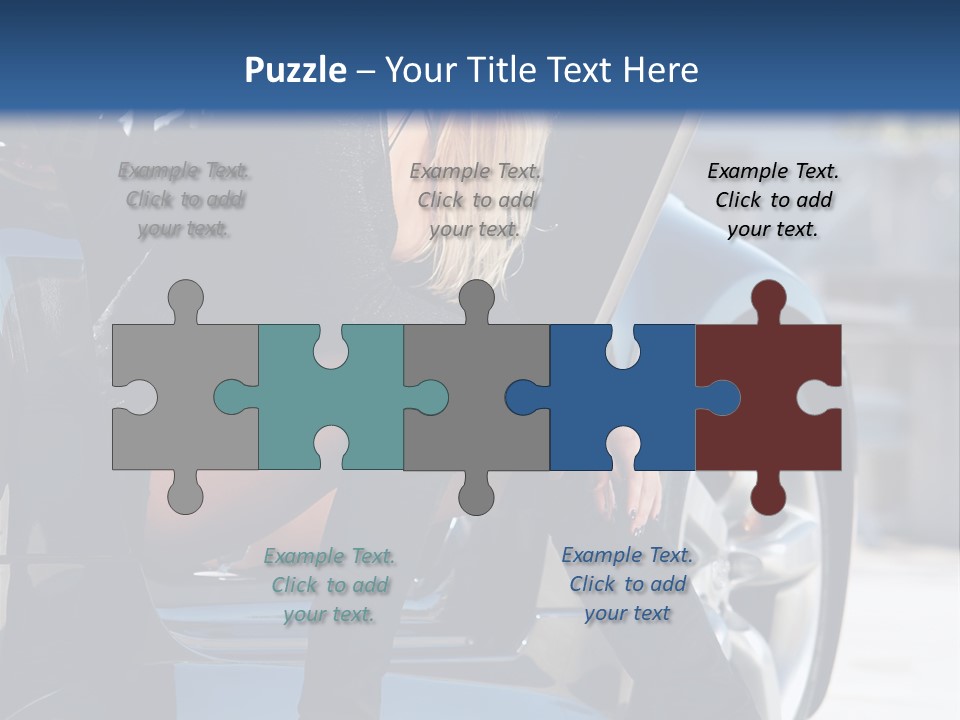 People Sport Black PowerPoint Template