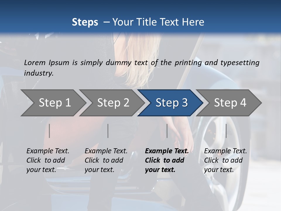 People Sport Black PowerPoint Template