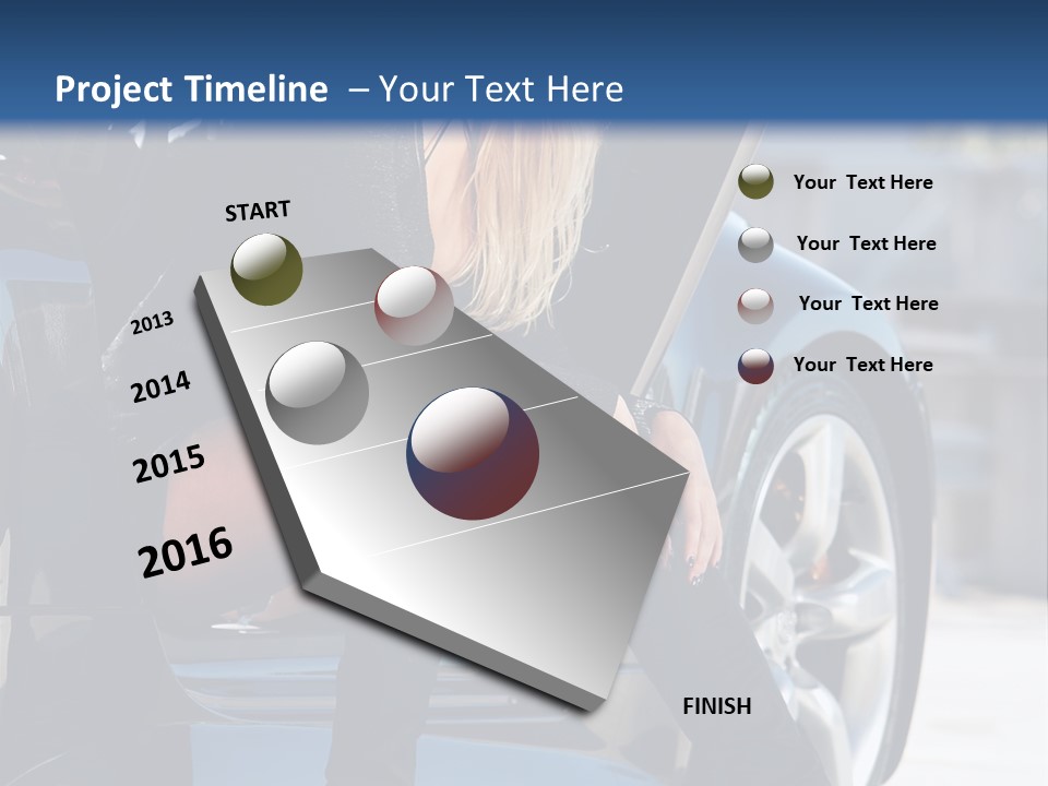 People Sport Black PowerPoint Template