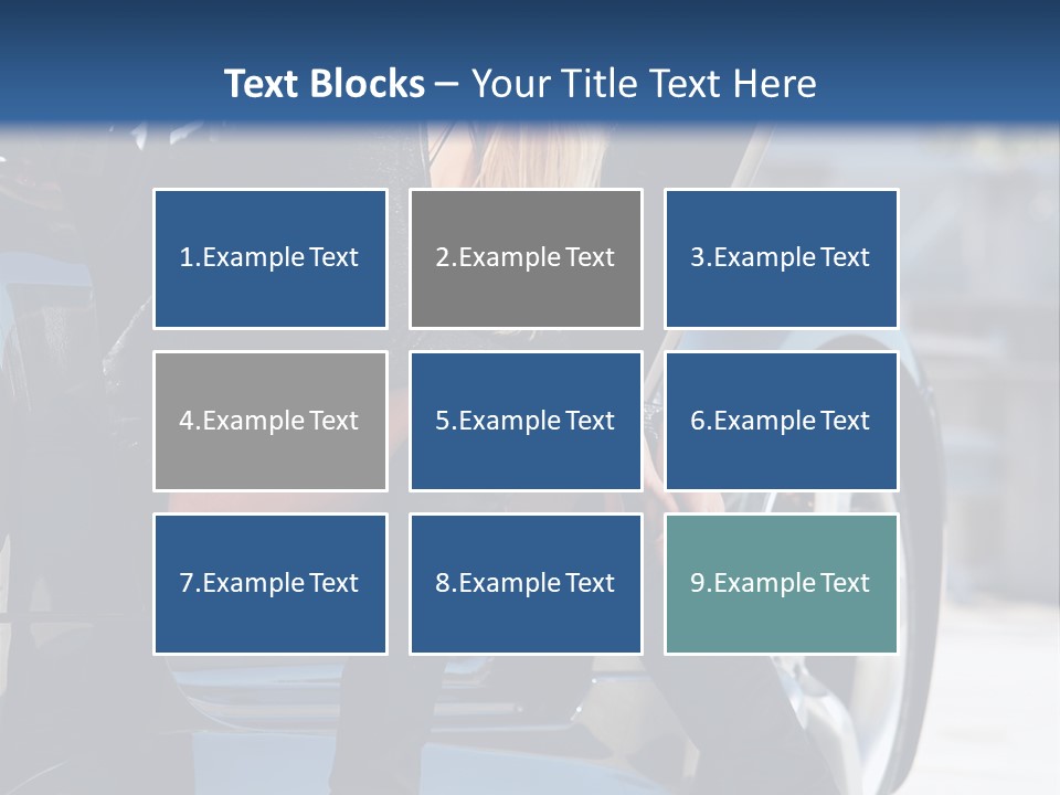People Sport Black PowerPoint Template
