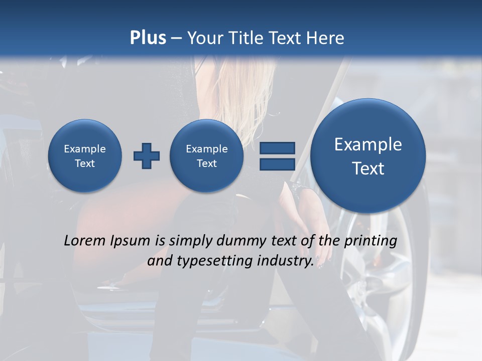 People Sport Black PowerPoint Template