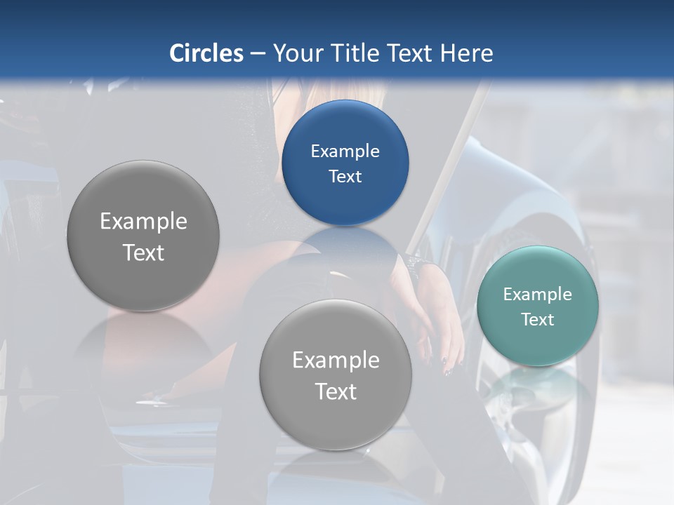 People Sport Black PowerPoint Template