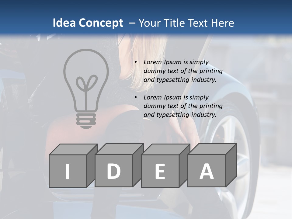 People Sport Black PowerPoint Template