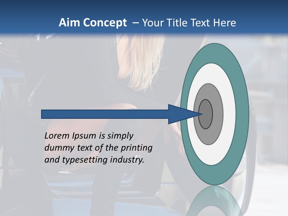 People Sport Black PowerPoint Template