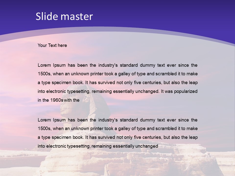 Performer Color Dance PowerPoint Template