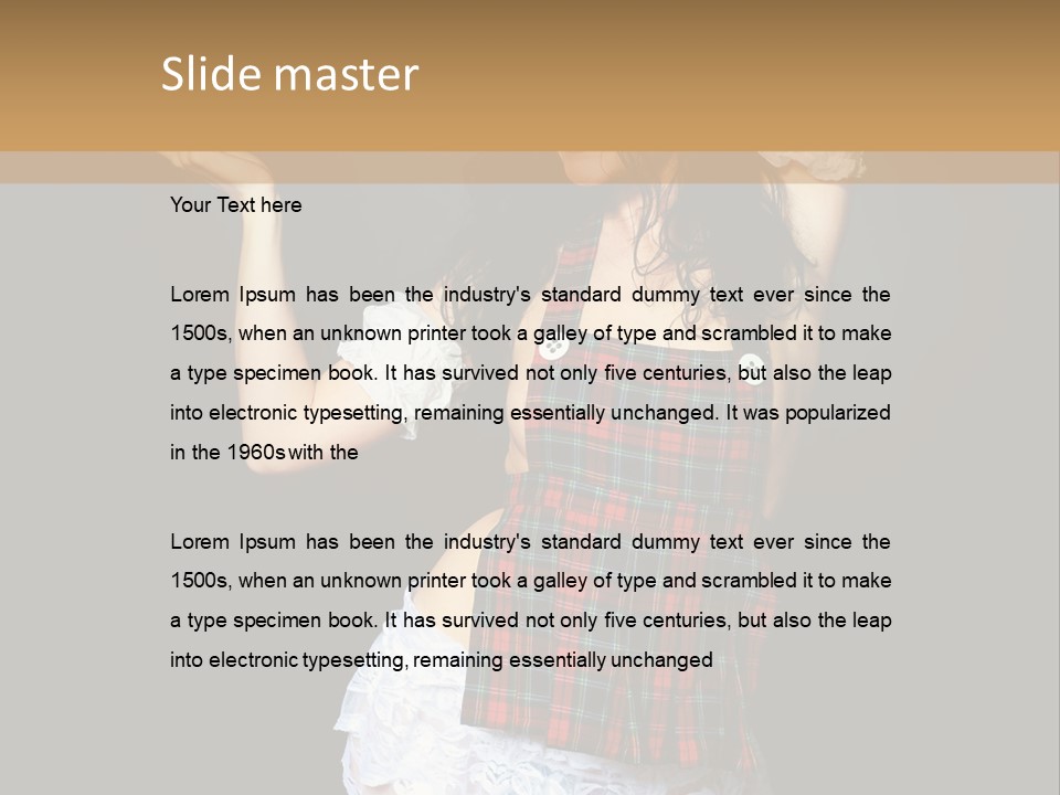 Erotic Youth Young PowerPoint Template