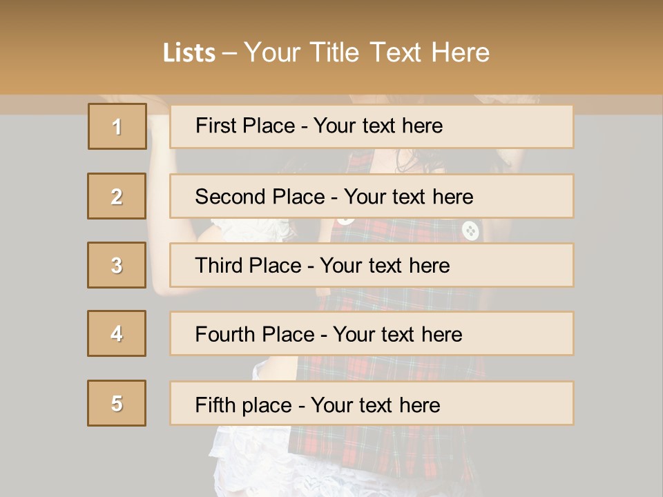 Erotic Youth Young PowerPoint Template