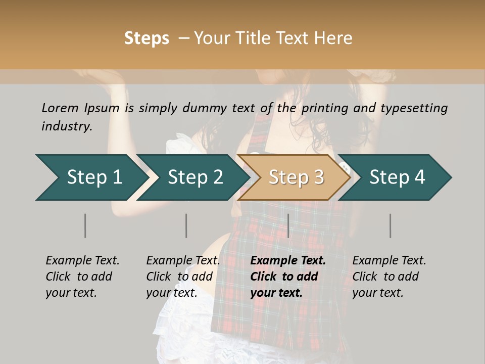 Erotic Youth Young PowerPoint Template