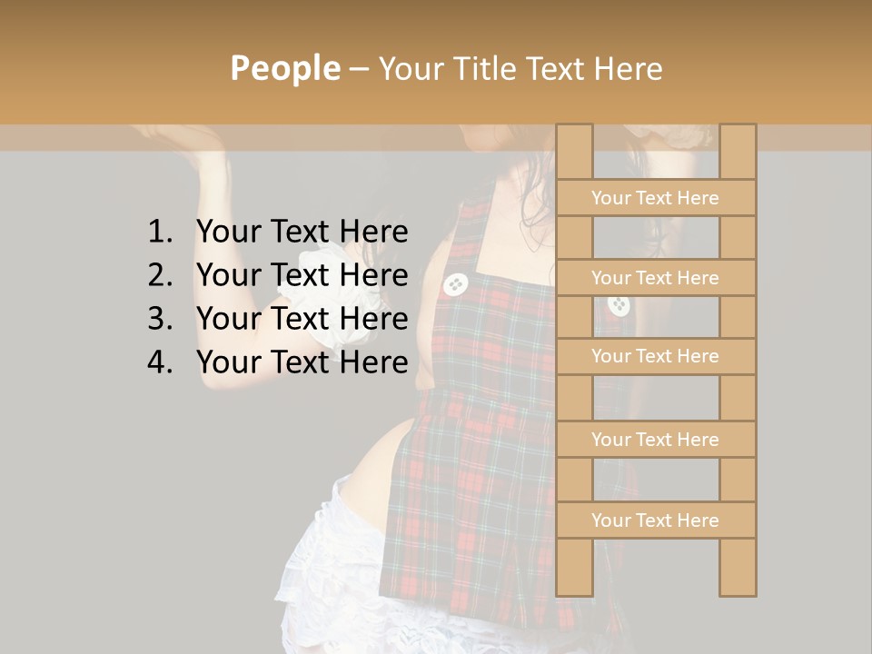 Erotic Youth Young PowerPoint Template