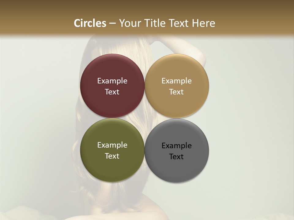 Woman Portrait Nude PowerPoint Template