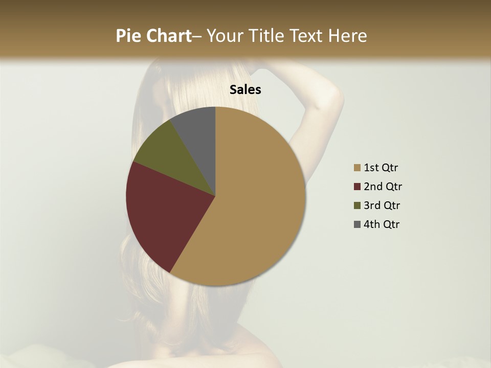 Woman Portrait Nude PowerPoint Template