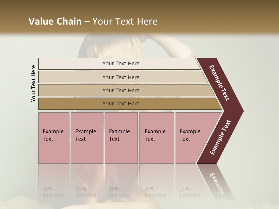 Woman Portrait Nude PowerPoint Template