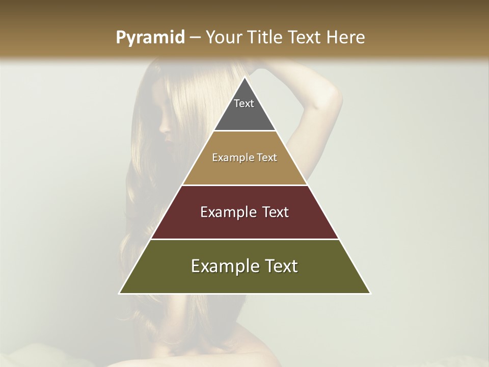 Woman Portrait Nude PowerPoint Template