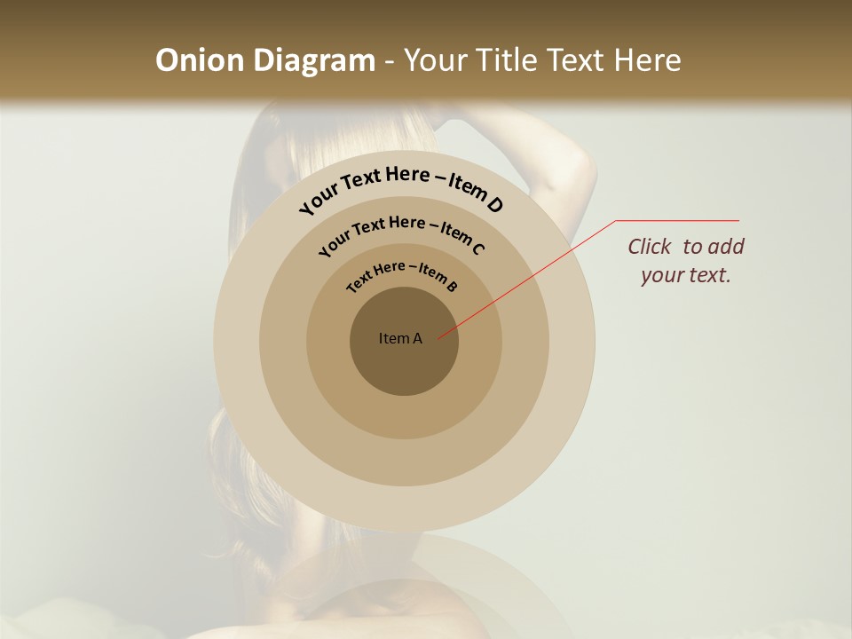 Woman Portrait Nude PowerPoint Template